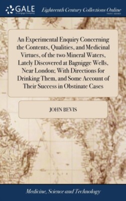 Bevis - An Experimental Enquiry Concerning the Contents Qualities an - X555z