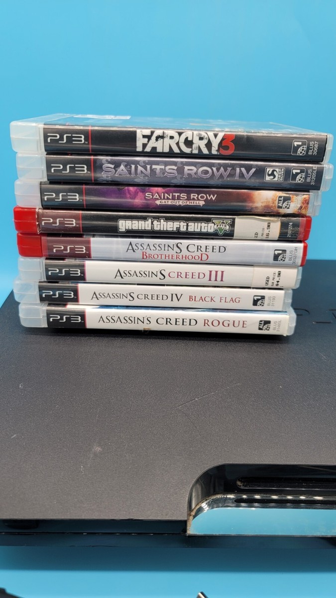 ps3 処分セール PlayStation 3 150GB Console 8 GAME MEGA BUNDLE TESTED With