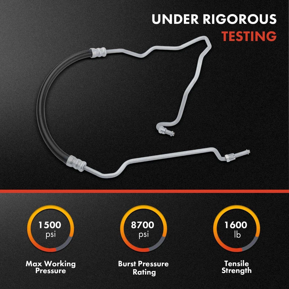 Power Steering Pressure Line Hose Assembly for Chevrolet Uplander Buick Pontiac - Image 2 of 4