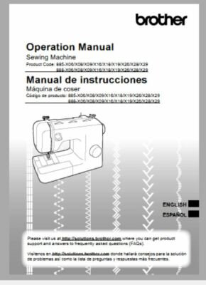 Brother Lx2763 Sewing Machine Instruction Manual Users Guide Pdf On Cd Ebay