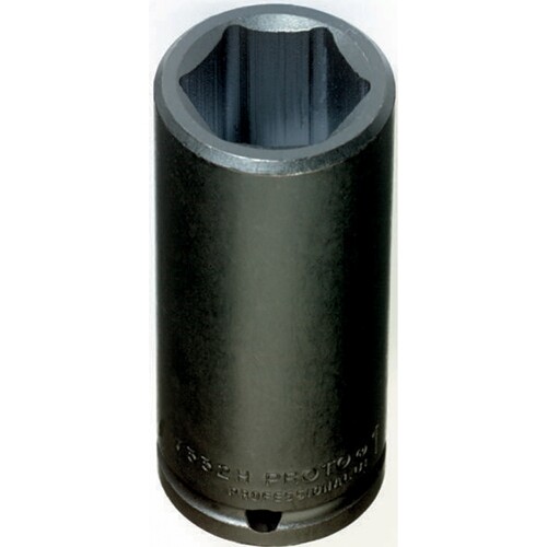 Stanley Proto J7348H 6 Point 1/2" Drive Deep Impact Socket, 1-1/2"
