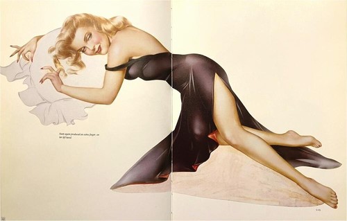 VARGA THE ESQUIRE YEARS Alfred van der Marck EDITION - LARGE HC Into by Vonnegut - Foto 13 di 23