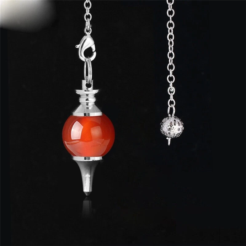 Pendants Radiesthesia Natural Crystal Pendulum for Dowsing Pendulos Pendel - Image 4 of 4