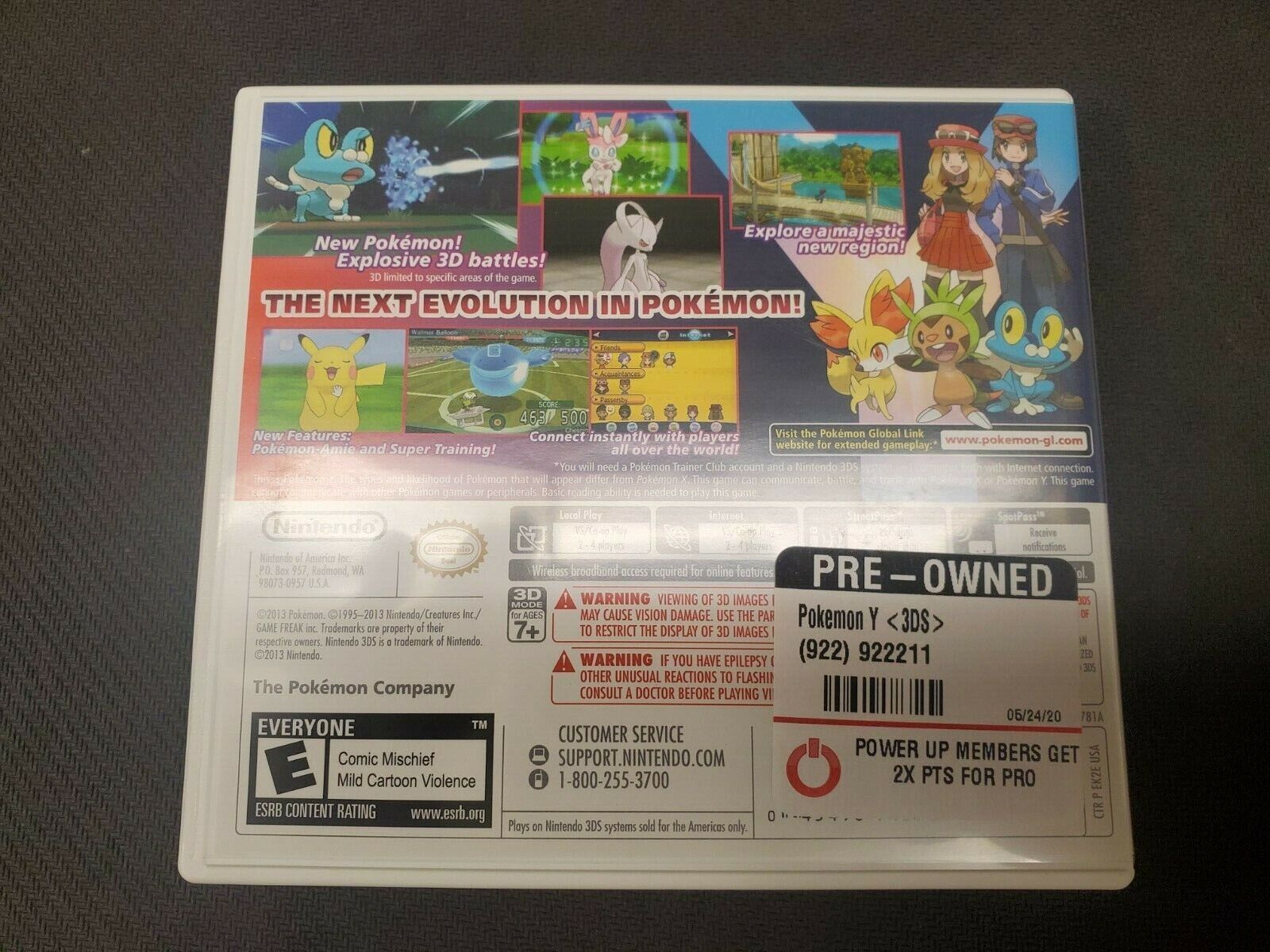 Pokemon X/Y 3DS Bundle Box Art, Download Size - Pure Nintendo