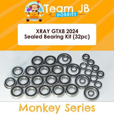 XRAY GTX8 2024 - 32 Pcs Rubber Sealed Bearings Kit