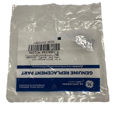 G.E. WB24X21029 OEM DOOR SWITCH, MICRO SWITCH, ORIGINAL BAG