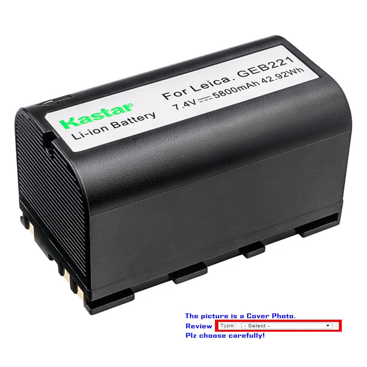 GEB221 Replacement Battery for Leica TS06 TS09 TS11 TS12 TS16 
