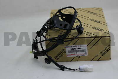895430K061 Genuine Toyota SENSOR, SPEED, FR LH 89543-0K061