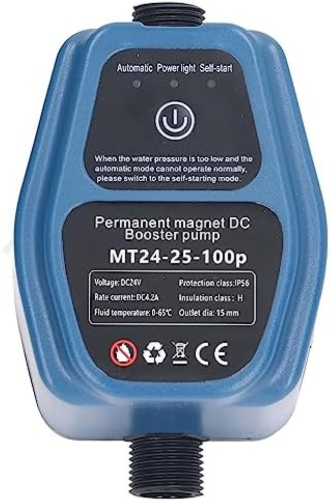 Pompa Booster 24V per Scaldabagno - Aumento Pressione Acqua Silenziosa