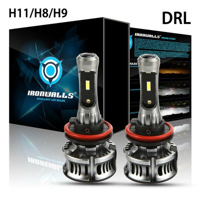 H11 Car LED Headlight 6000K White 2100W 315000LM Conversion Kit High Power HID