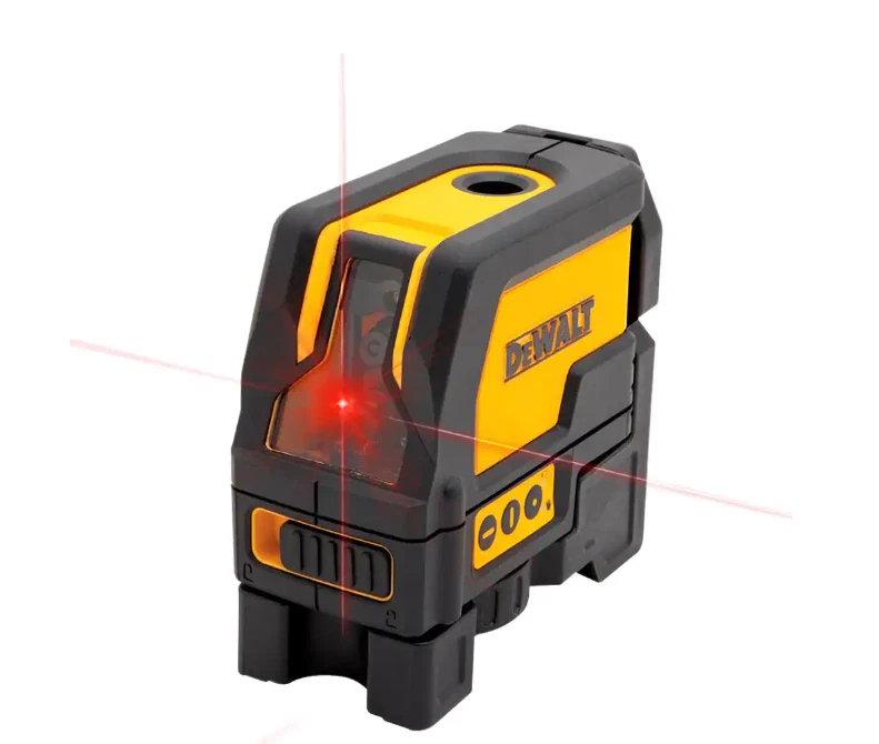 Dewalt dw0822 self leveling cross cheap line & plumb spots