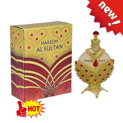 Hareem Al Sultan Khadlaj Gold EDP Perfume Oil Arabian Aroma Fresh Floral -