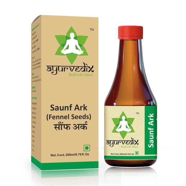 Semillas de Hinojo Arca Saunf - Colesterol Saludable, Antiinflamatorio, Mal Aliento 200ML