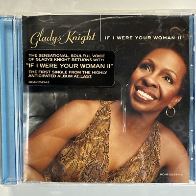 Gladys Knight If I Were Your Woman II CD Promo Single | eBay