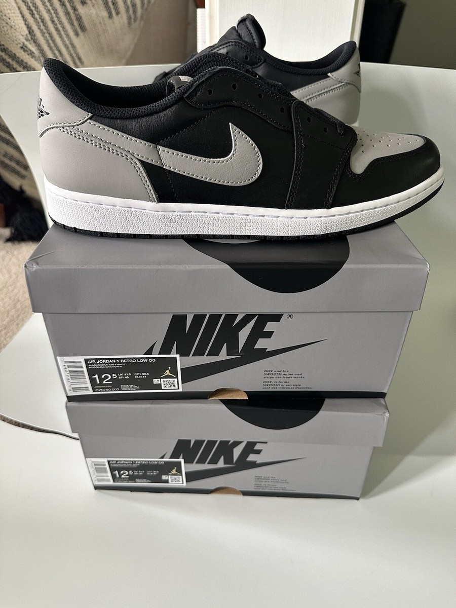 Size 12.5 - Air Jordan 1 Retro OG 2024 Low Shadow for sale