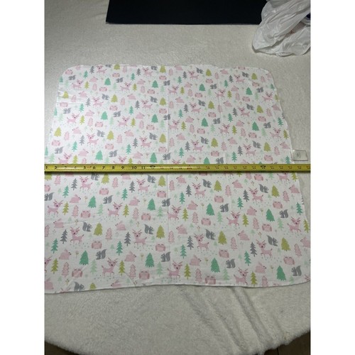 Cloud Island Fox Forest Receiving Blanket Swaddle Security Lovey - Picture 3 of 10