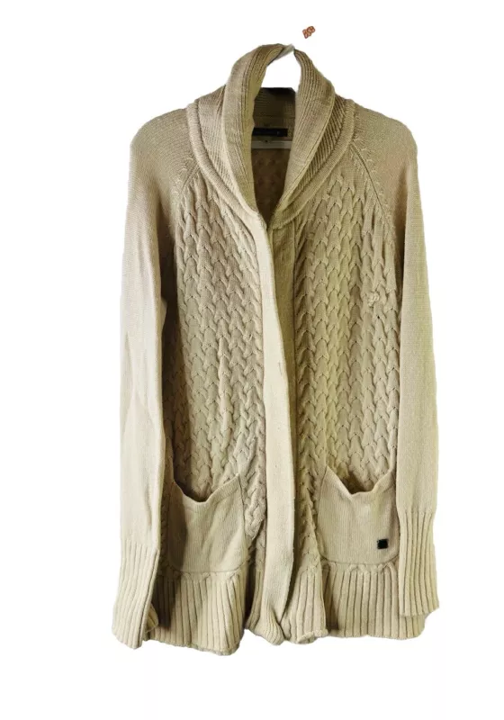 smartwool merino wool cable knit shawl collar sweater