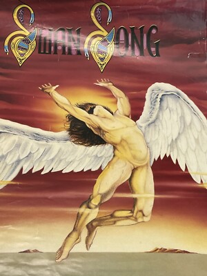 Led Zeppelin Swan Song Vintage 1986 Poster 23 x 35 | eBay