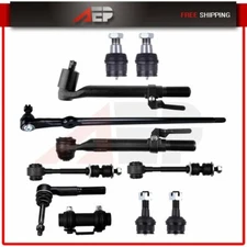 11pc For 2005-2007 Ford F-250 F-350 Super Duty Front Suspension Kit Ball Joint