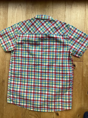 *Worn Twice* Boys Ted Baker Checked Summer Shirt Age 11 yrs Next Day Post - Picture 5 of 7