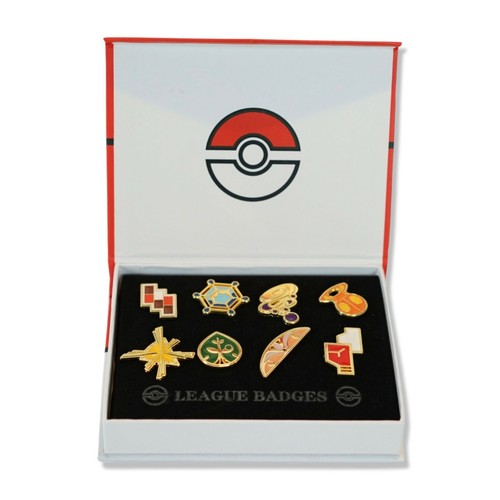 Pokemon Cartoon Anime Gym Badges for Cosplay - Collector Box - Picture 15 of 16
