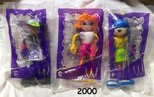 BETTY SPAGHETTY lot of 3 Happy Meal toys McD McDonald's  Ohio Art 2000 NIOP
