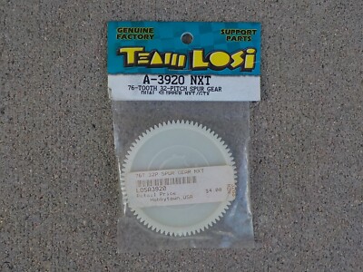 Team Losi 76-Tooth 32p Dual Slipper Spur Gear for NXT & GTX Trucks Part A-3920