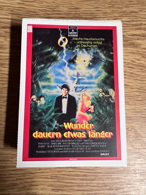 Wunder dauern etwas länger | 1985 | Cinema Video Plus Filmplakatkarte