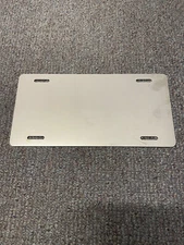 License plate backer 12" x 6" 11ga Stainless Steel