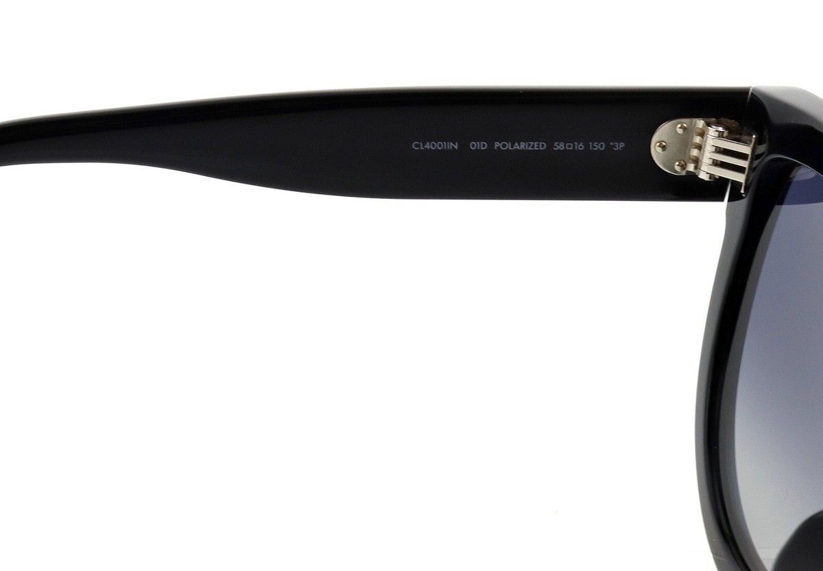 New CELINE CL4001IN 01D 58mm Thick Black Polarized  display picture 2