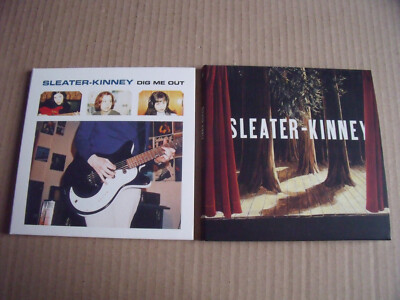 2 x Sleater Kinney - The Woods + Dig Me Out / Papphüllen