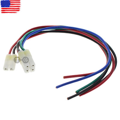 Lot De 2 Connecteurs CDI Pour Scooter GY6 4 Temps 50cc 125cc 150cc – Câblage 15 Cm Avec 2 Et 4 Broches