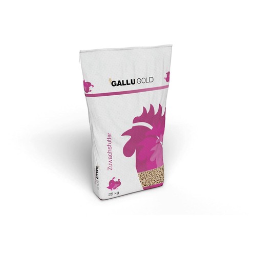 GALLUGOLD Geflügelkorn Hühnerfutter Pellets 25 kg Alleinfutter Hühner Gänse Ente - Bild 5 von 8