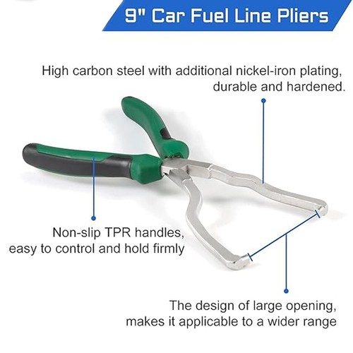 Electrical Disconnect Pliers Fuel Line Clip Spark Plug Removal 9Inch Repair Tool - Picture 6 of 9