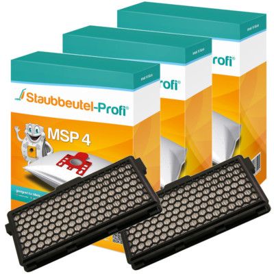 30 Staubsaugerbeutel, 2 Hepafilter  geeignet für Miele S 4511