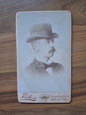 Antique CDV Cabinet Card. Bristol. England 