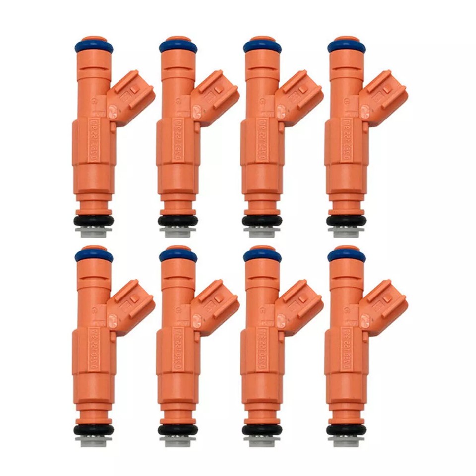 Set of 8 Fuel Injectors 0280155917 For Ford F250 F350 F450 F550 6.8L