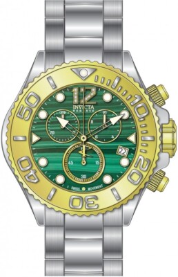 NEW INVICTA RESERVE 45373 GRAND DIVER SWISS CHRONOGRAPH WATCH