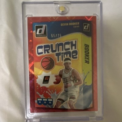 Panini 2024-25 Donruss Crunch Time Devin Booker Red #6 55/75 Suns