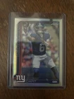 2025 Topps Chrome Football Jaxson Dart #306 (RC) Silver Refractor Giants