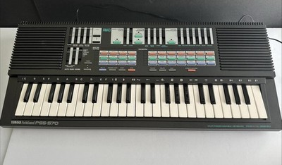 Yamaha Portasound PSS-570 Programmable Keyboard Synthesizer PCM Excellent￼