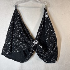 Baby K  tan Baby Carrier Black White Dots 5 Positions Hands Frees sz XS Excellent