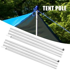 2er 2m Teleskop Vor Zeltstange Sonnensegel Tarpstange Stahl Gestänge Zeltstangen