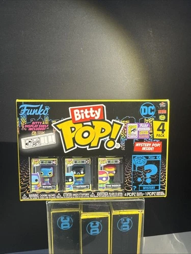 Funko SDCC 2023 Bitty Pop LE 4000 DC Batgirl, Batman, The Riddler-Sealed