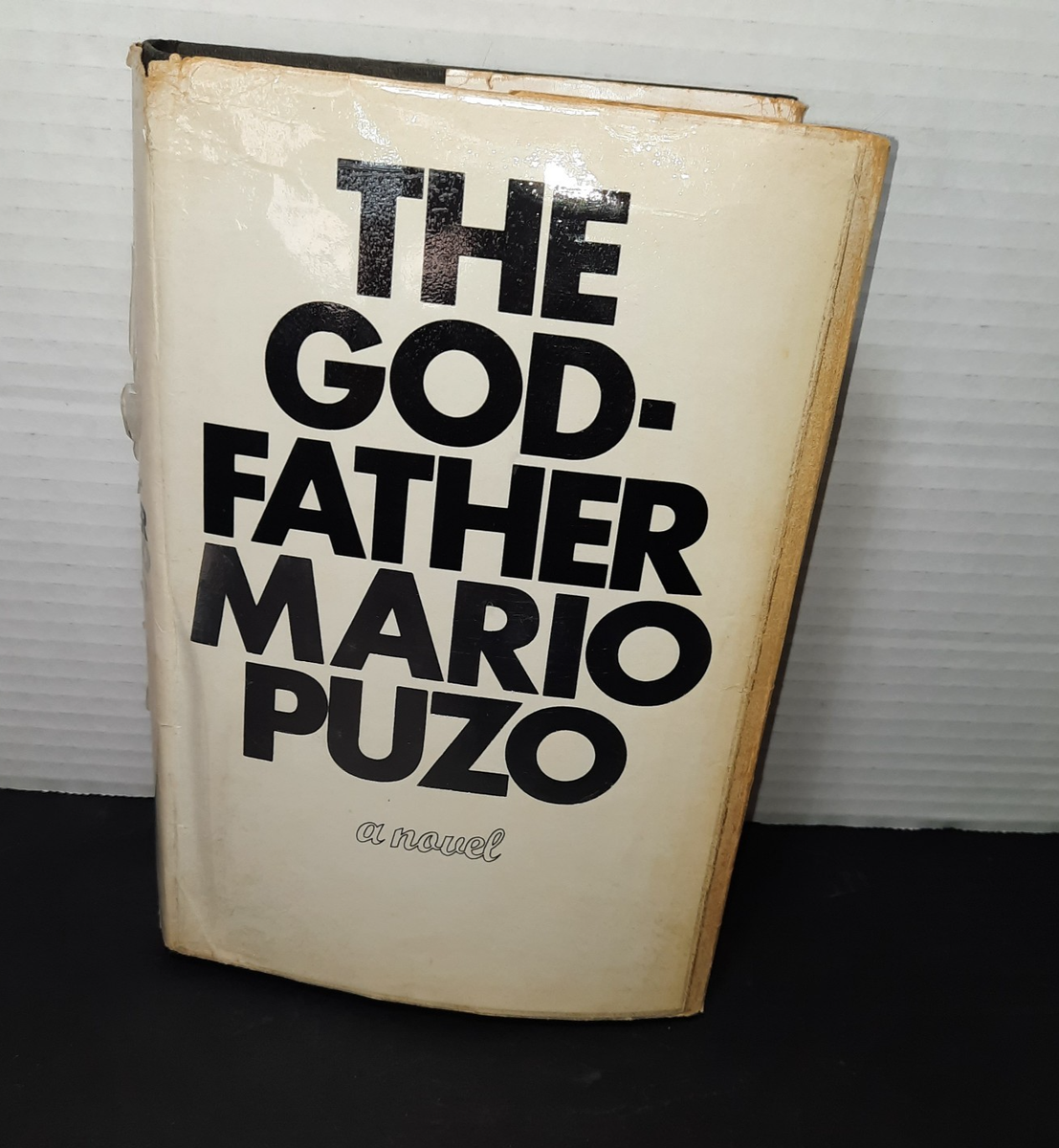 RARE 1st UK Edition 2nd Printing The Godfather By Mario Puzo White