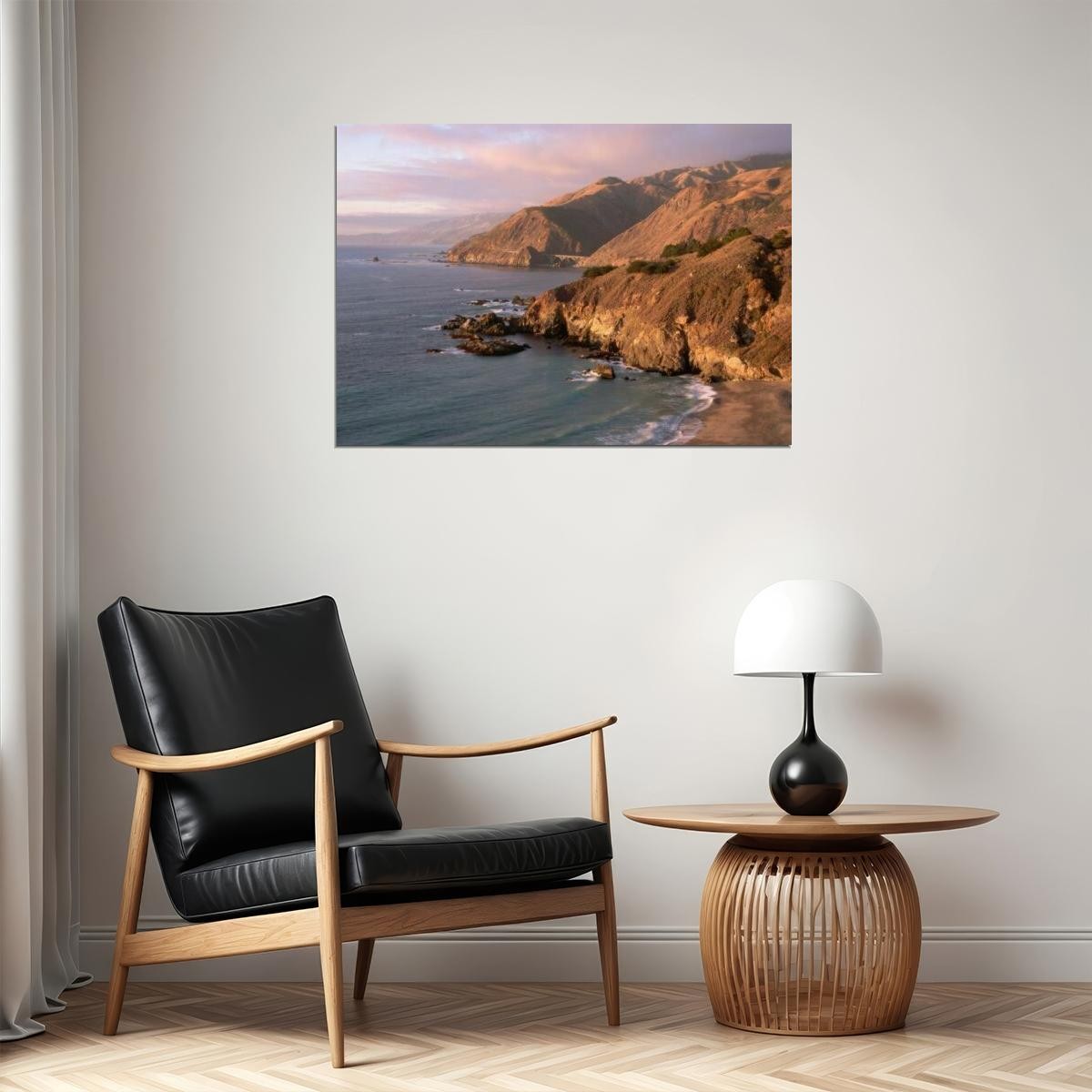 386445 Big Sur Coastline WALL ROOM PRINT POSTER US