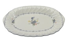 Nikko Blue Peony Oval Serving Platter 14  Por...