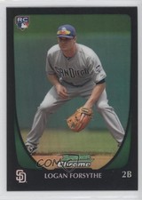 2011 Bowman Draft Chrome Refractor Logan Forsythe #34 0l1