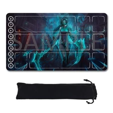 Akali - League Of Legends Riftbound Playmat 24x14 in + Free Storage Bag