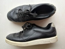 Vince Black Leather Sneakers Sz US 7
